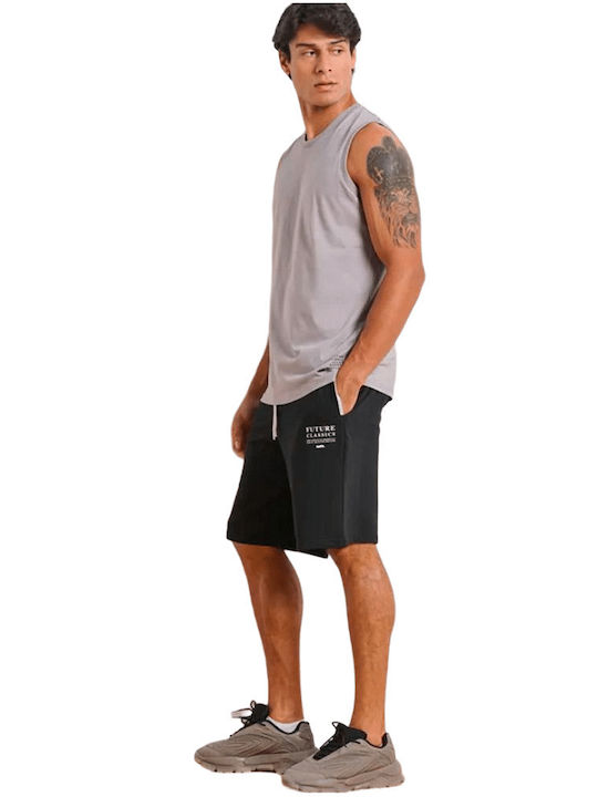 Back To Future Men's Athletic Shorts Black