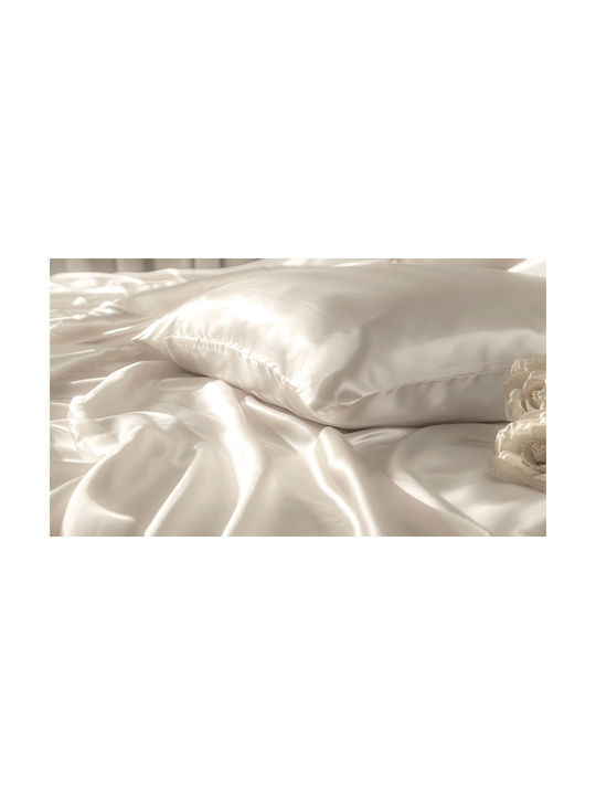 Feel & Touch Μαξιλαροθήκη Champagne 50x70εκ.