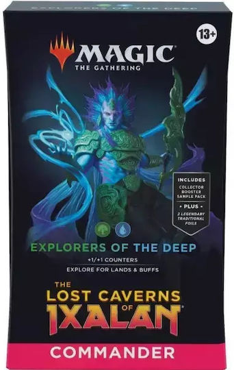 Wizards of the Coast Lost Caverns Of Ixalan Explorers Of The Deep Magic: The Gathering Commander Deck The Lost Caverns of Ixalan Commander Deck - Explorers of the Deep