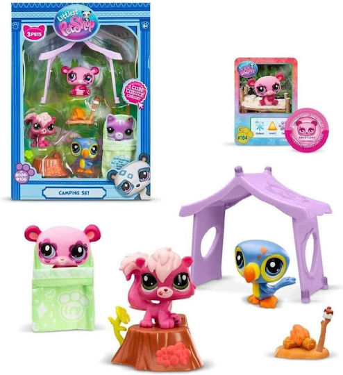 Littlest Pet Shop Spielset Camping Lps 3 Tiere – Basic Fun #00574