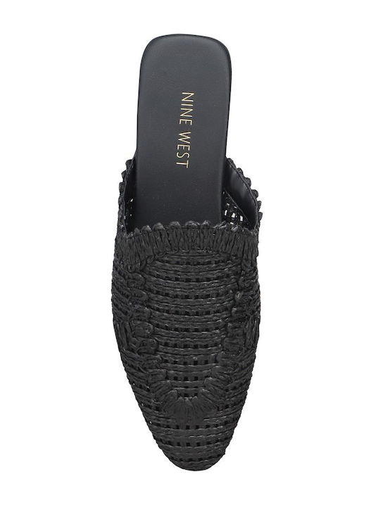 Flat Mules σε Μαύρο Χρώμα