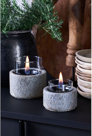 Tenderflame Desktop Bioethanol Fireplace Indoor Grey 12.8x13cm