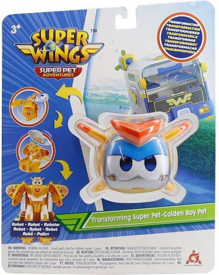 Just Toys Super Wings Super Pet Transforming Robot (Διάφορα Σχέδια) 1τμχ