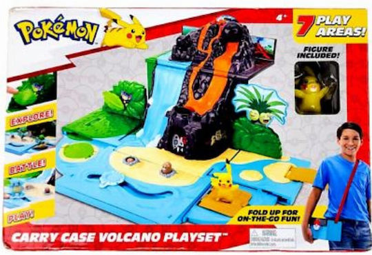 Jazwares Carry Case Volcano Pokemon για 4+ Ετών