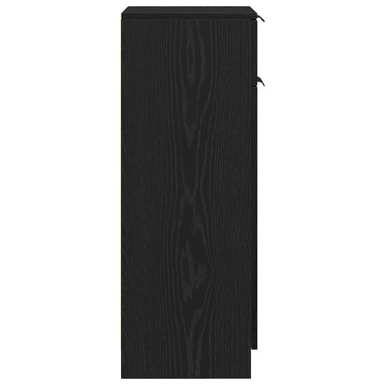 vidaXL Lemn Cabinet de baie L32xA34xÎ90cm Stejar