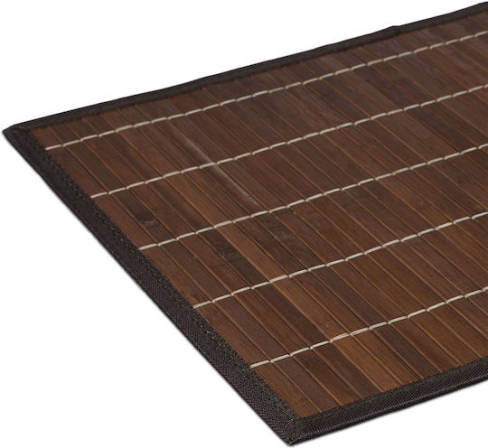 Relaxdays Bamboo Placemats Black 45x30cm 6pcs