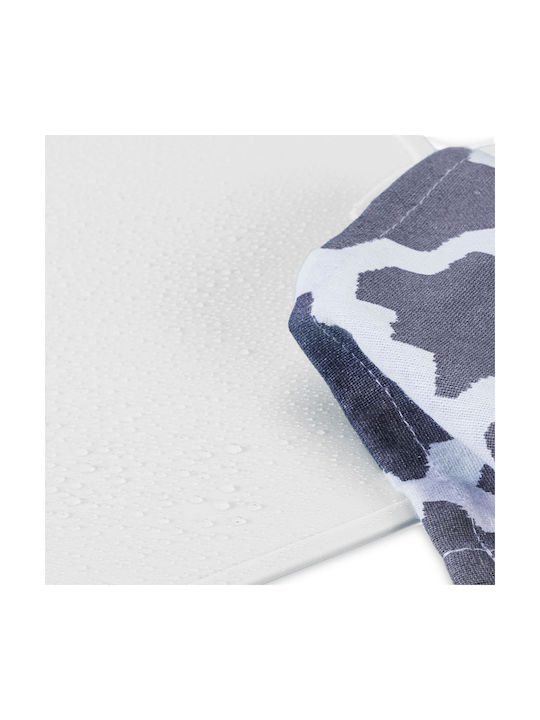 Relaxdays Placemats Plastic Alb 47.5x26.5cm 2buc