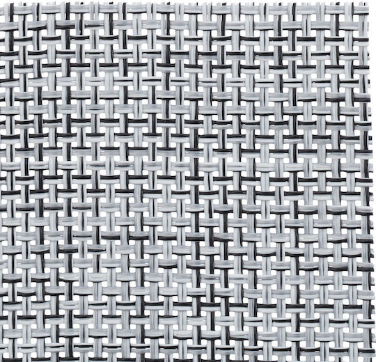 Relaxdays Placemats Plastic Gri 45x30cm 6buc