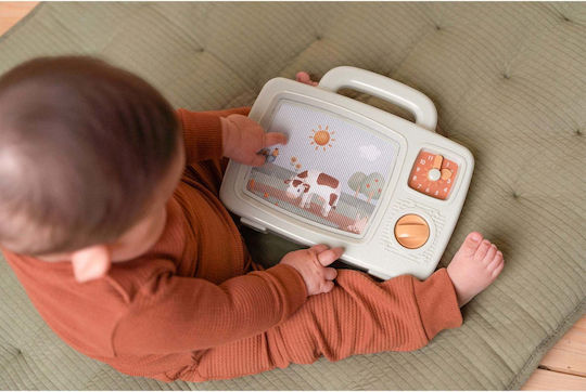 Little Dutch Baby Toy Music Television Little Farm with Music for 12++ Months