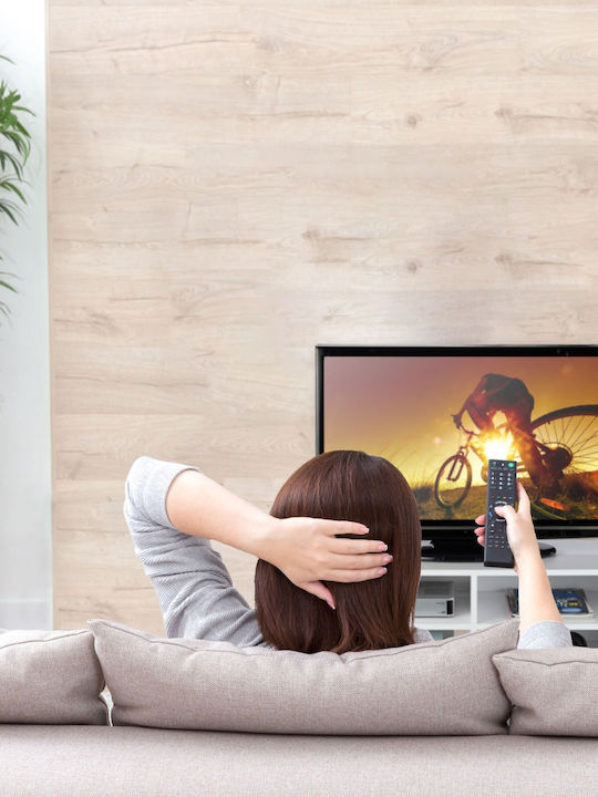 Stand TV cu Roți Alb L35xA80xÎ35cm