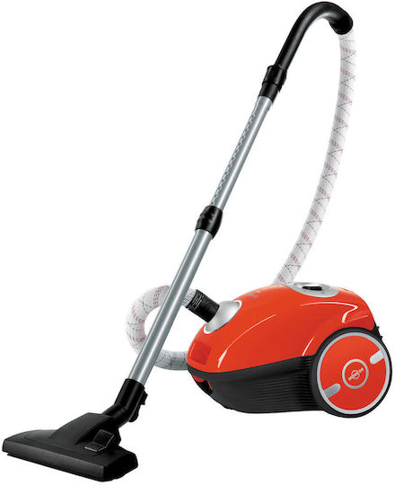 Bosch BGL35MONX Vacuum Cleaner 600W Bagged 4lt Red