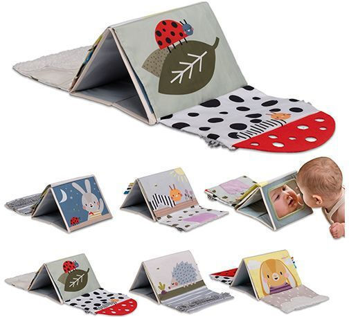 Taf Toys Activity Book Tummy-time made of Fabric with Sounds for 0++ Months