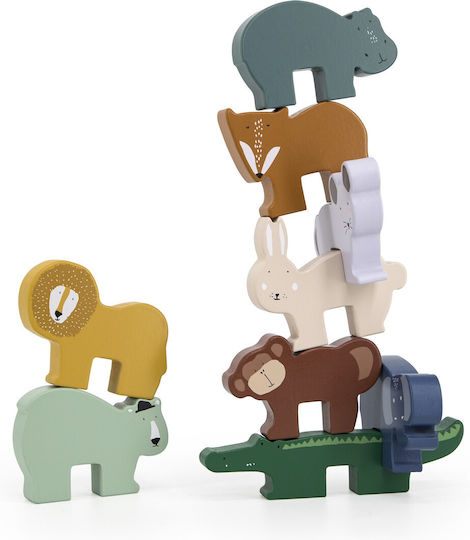 Trixie Stacking Toy Animal made of Wood for 18++ Months