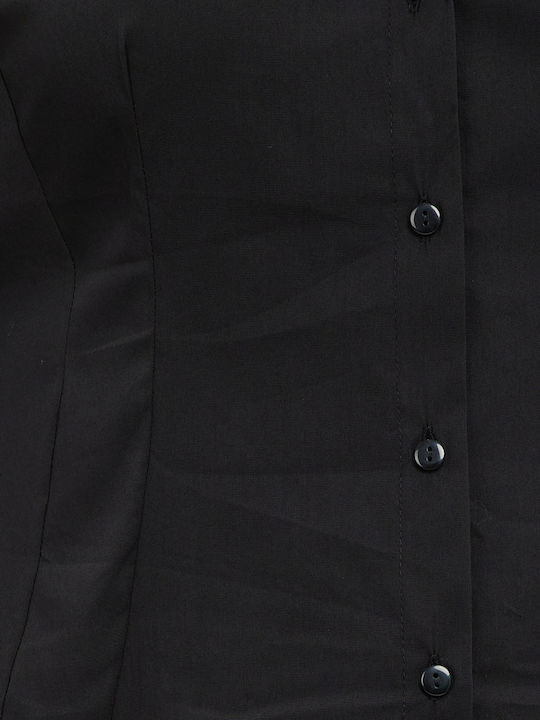 Women's Long Sleeve Shirt Black