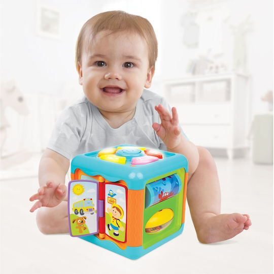 Smily Play Activity Cube with Music, Light, and Sounds for 6++ Months
