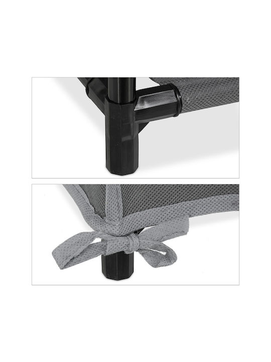 Stoff Schuhschrank 60x30x90cm