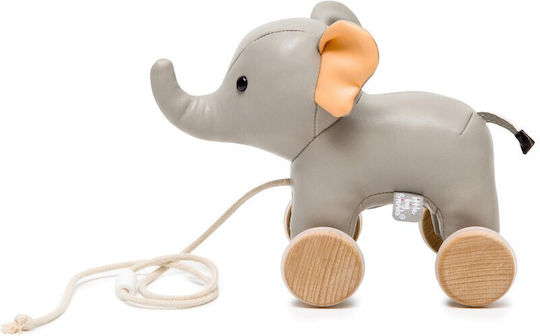 Baby to Love Pull-Along Toy Pull Along Elephant made of Fabric for 12++ Months
