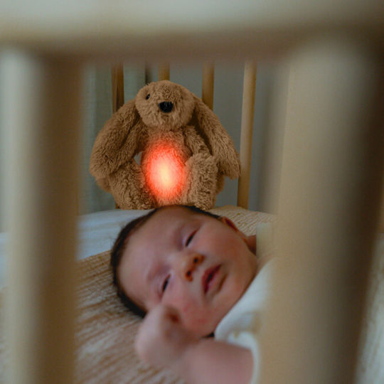 Zazu Animal made of Fabric with Light and Cry Sensor Beige