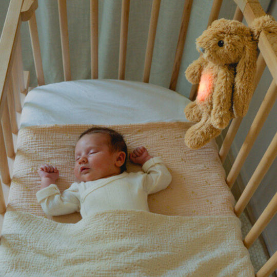 Zazu Animal made of Fabric with Light and Cry Sensor Beige