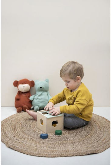 Trixie Jucărie de Sortare a Formelor Shape Sorter din Lemn pentru 12++ Luni