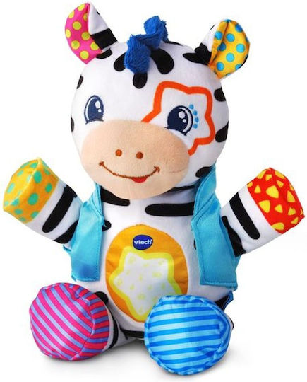 Боева плюшена играчка Vtech Zebra за легло - интерактивен универсален маскот