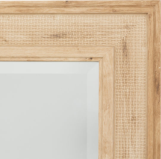 Boden- oder Standspiegel mit Beigem Kunststoffrahmen 195x72cm