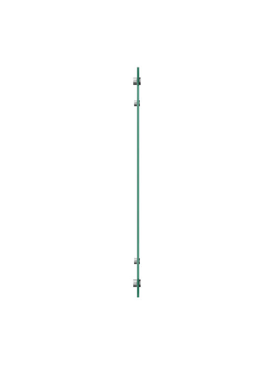 vidaXL Rechteckige Küchenplatte aus Glas Hellgrau 70x60x0,6cm 42001228