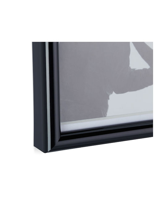 Set 2 Photo Frames Dimensions 15.5 X 11 X 8.5 Cm Black Relaxdays