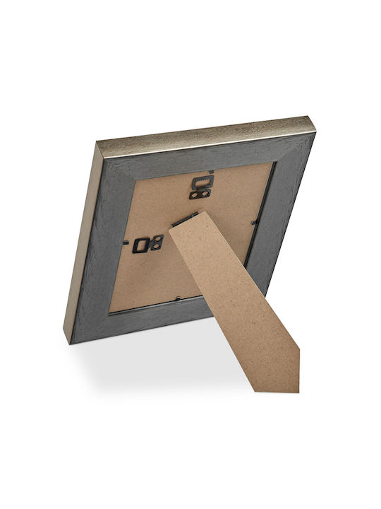 Set 2 Fotorahmen Wand Tisch 13x18 Gold Kunststoff Glas