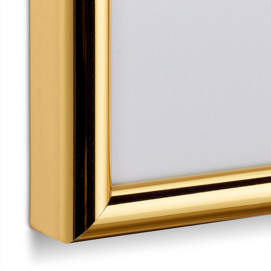 Set 2 A4 Photo Frames Gold Relaxdays