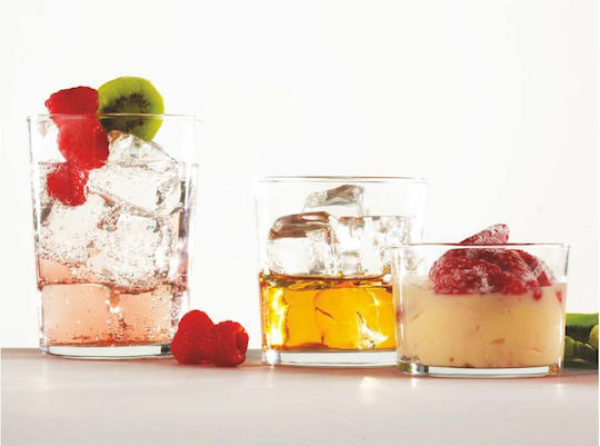 Uniglass Glas Wasser aus Glas 350ml