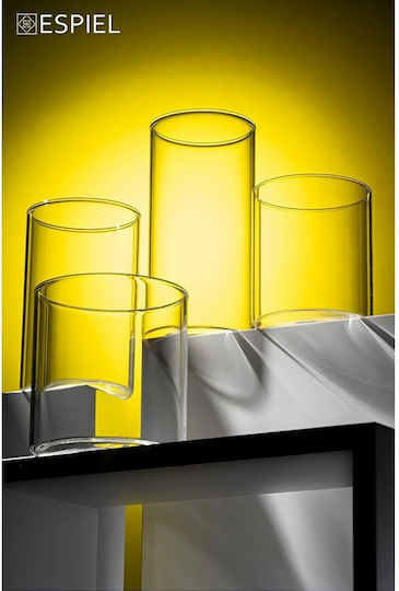 Espiel Borosilicate Ποτήρι Ουίσκι / Νερού από Γυαλί 360ml
