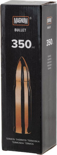 Magnum Bottle Thermos Stainless Steel / Plastic 350ml Gold