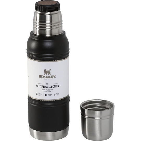 Stanley Artisan Bottle Thermos Stainless Steel BPA Free 1lt Black