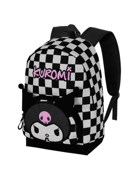 Karactermania Kuromi Hello Kitty Adaptable Σχολική Τσάντα Πλάτης Πολύχρωμη