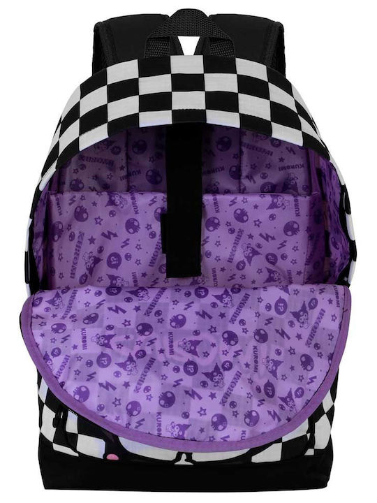 Karactermania Kuromi Hello Kitty Adaptable Σχολική Τσάντα Πλάτης Πολύχρωμη