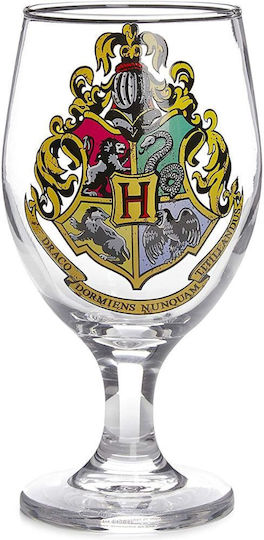Paladone Hogwarts Glas Wasser aus Glas Kelch 350ml