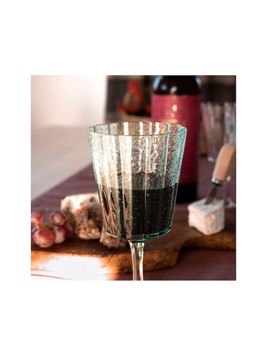 Laura Ashley Set Gläser Wasser aus Glas Green 380ml 4Stück