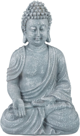 Decorative Buddha Figurine Symbol Happiness Relaxation 18 X 10 X 8 Cm Gray Relaxdays Decorative Buddha Figurine Symbol Happiness Relaxation 18 X 10 X 8 Cm Gray Relaxdays