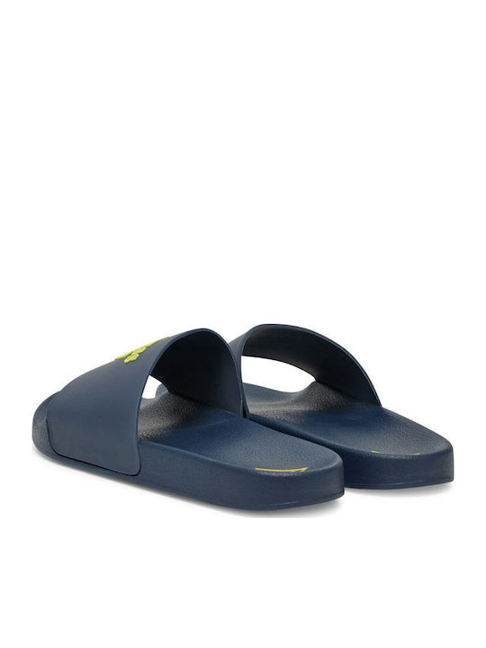 Men's Slides Blue