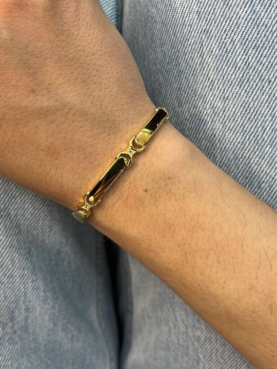 Mentzos Damen Armband aus Gold 14K