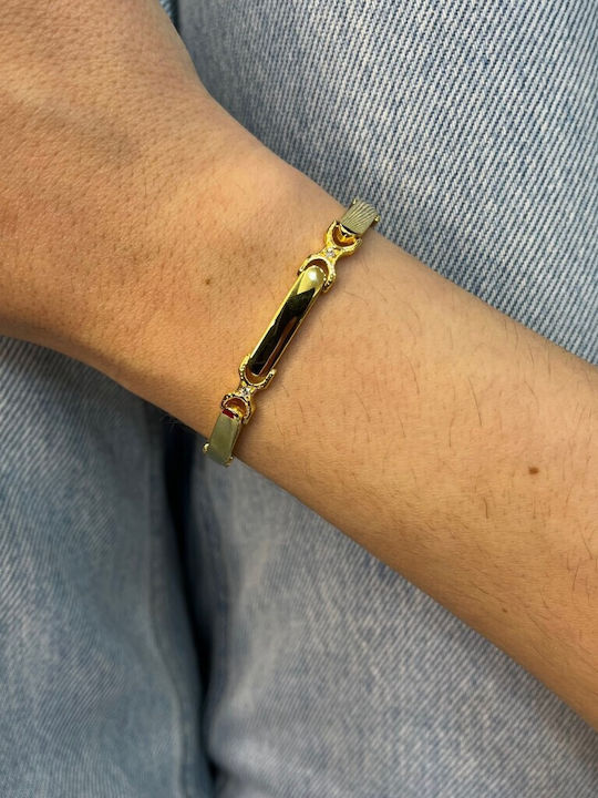 Mentzos Damen Armband aus Gold 14K