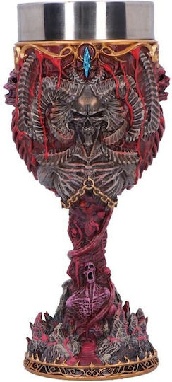 Nemesis Now Diablo Iv Mephisto Чаша За Вино На Столчe Медна И Бронзова
