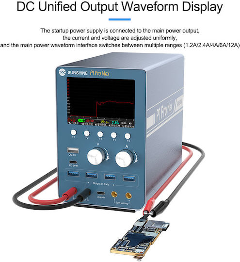 Sunshine Laboratory Power Supply with 1 Channel and Maximum Power 250W P1PROMAX