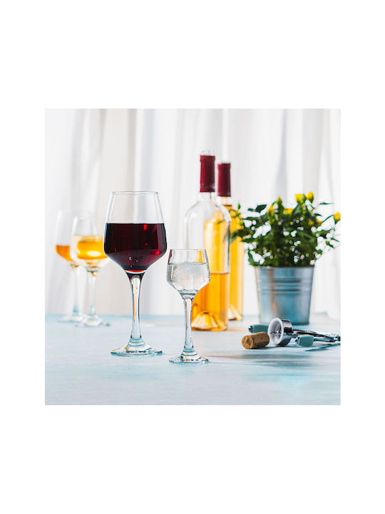 Luigi Ferrero Set Gläser Cocktail/Trinken aus Glas 330ml 6Stück