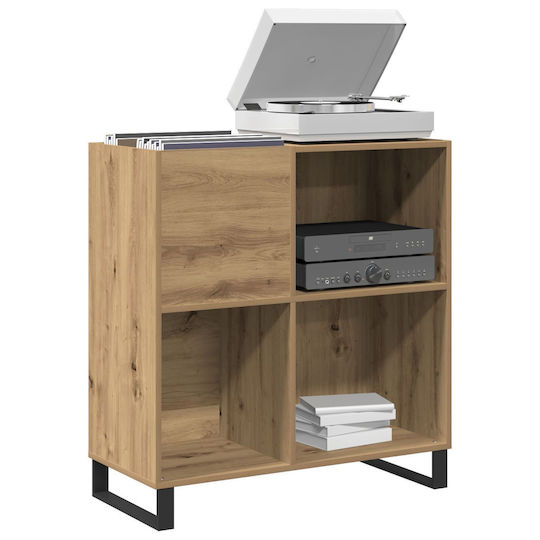 vidaXL Records Hi-Fi Furniture Black 38x84.5x90cm