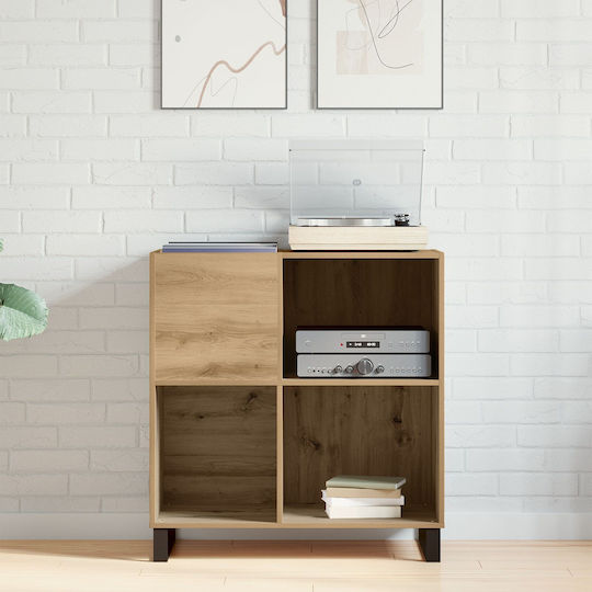 vidaXL Records Hi-Fi Furniture Black 38x84.5x90cm