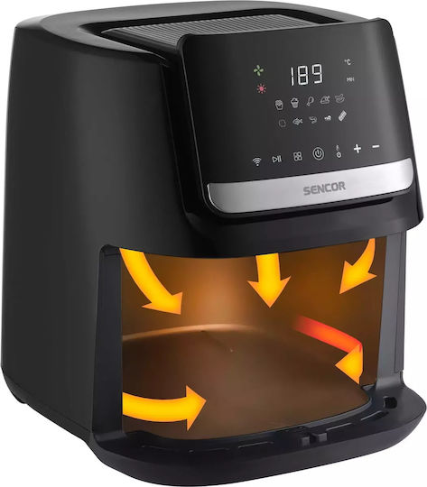 Sencor Еър Фрайър с Wi-Fi 6.5лт Черен SFR 6600SS