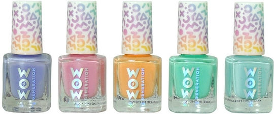 WOW Generation Pastel Παιδικά Μανό 5τμχ
