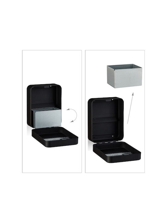 Wall Ashtray 1l Capacity Relaxdays